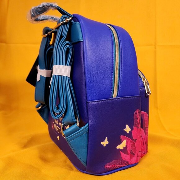 Loungefly Disney Encanto Mirabel Butterflies Soft Tag Mini Backpack NEW main image 10